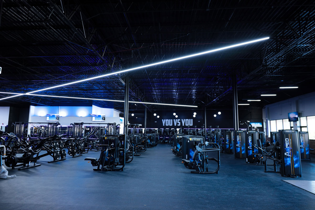 Amped Fitness amenities