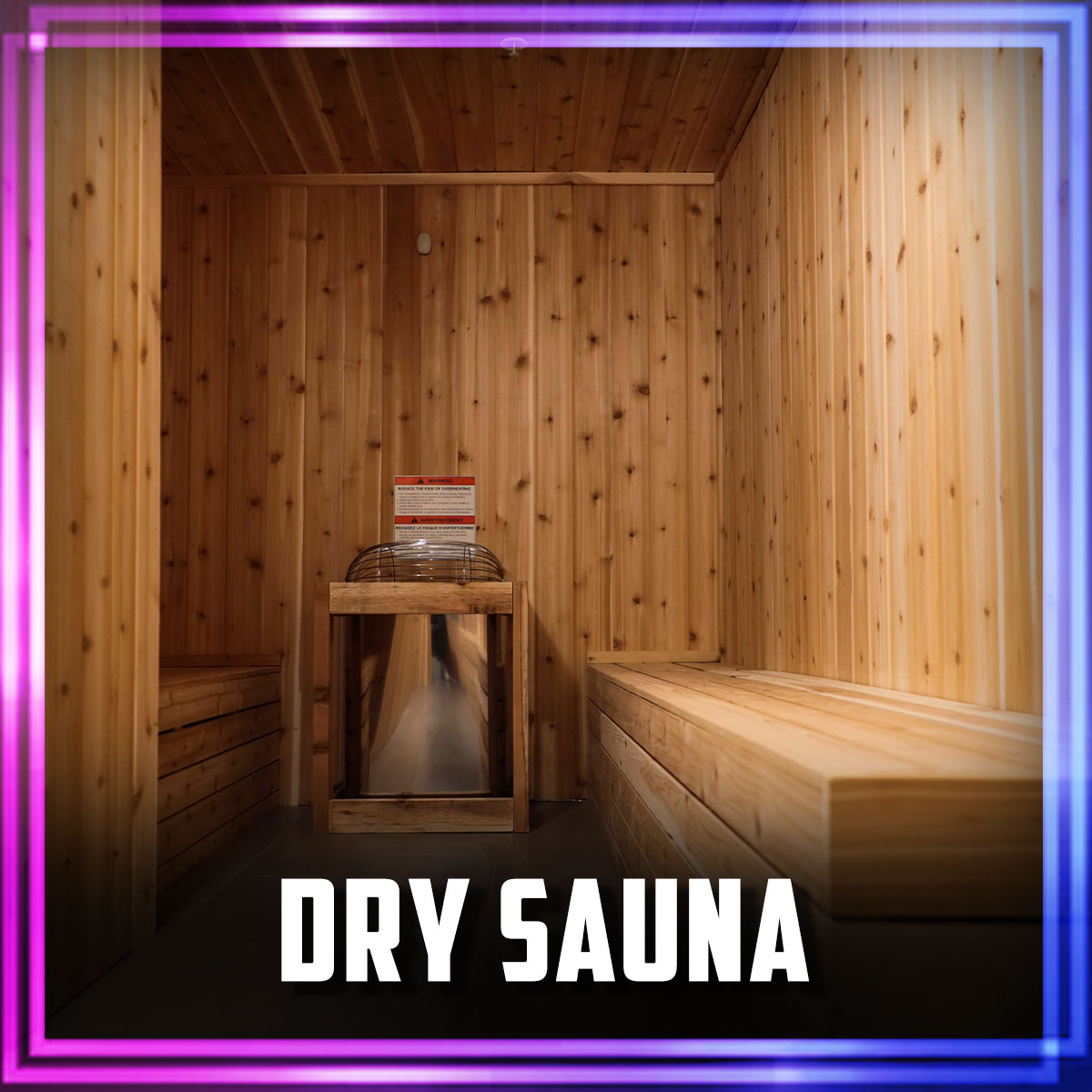 Amped Fitness Dry Sauna