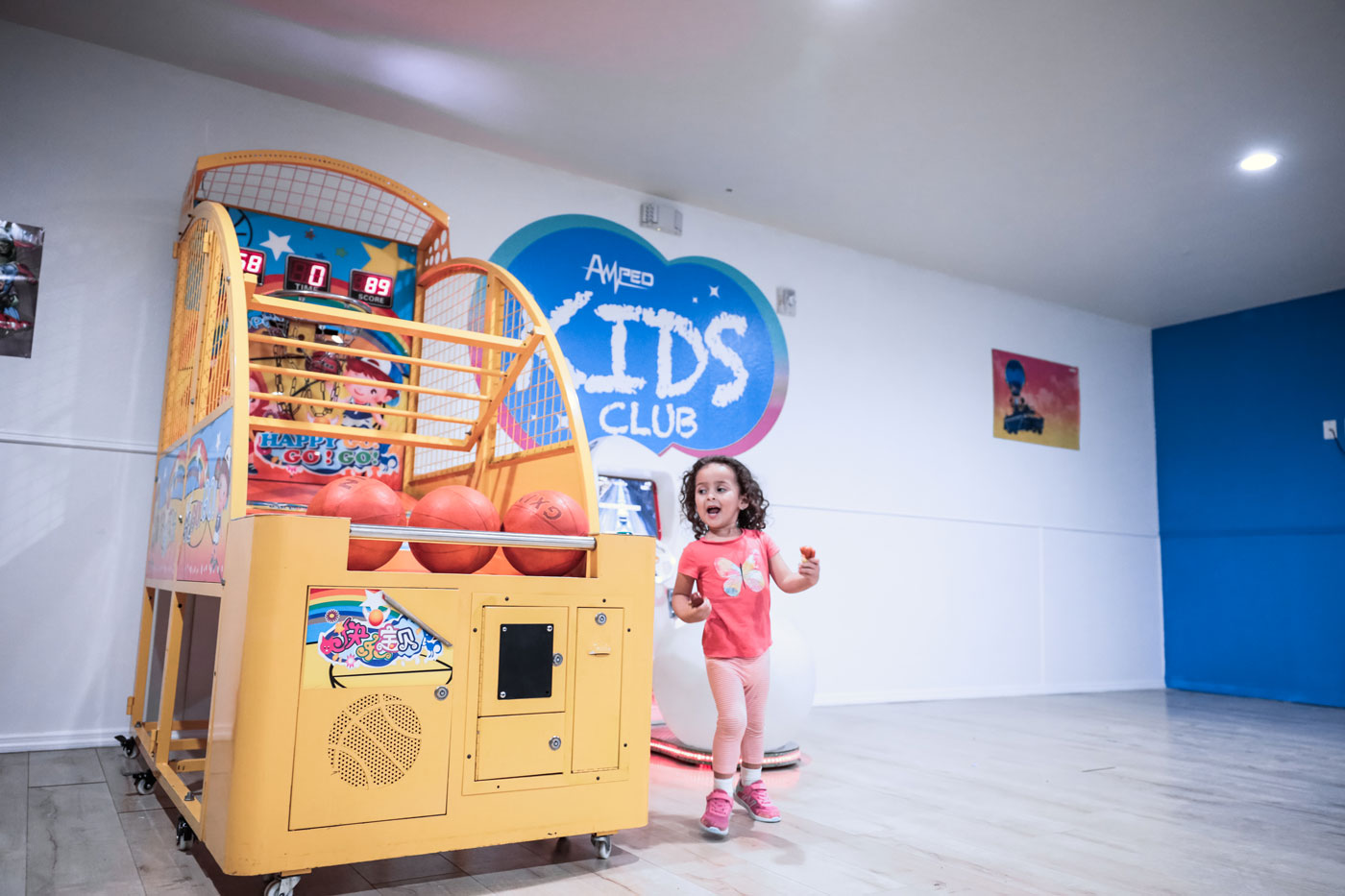 Childcare for children ages 1-12 at Amped Fitness