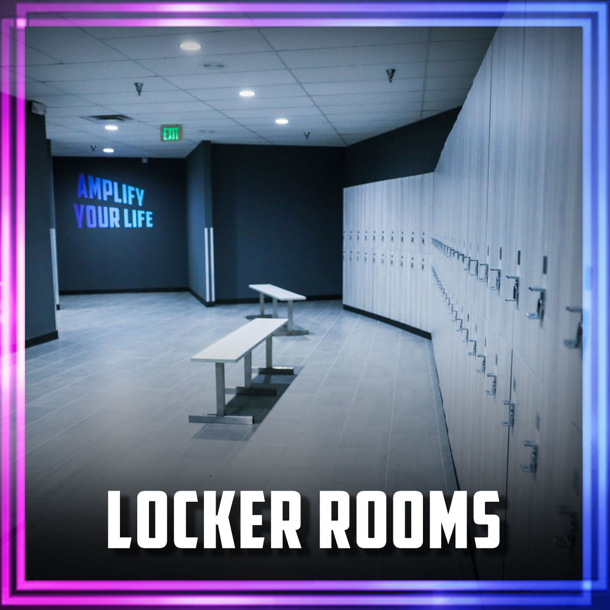 Amped Fitness Locker Rooms